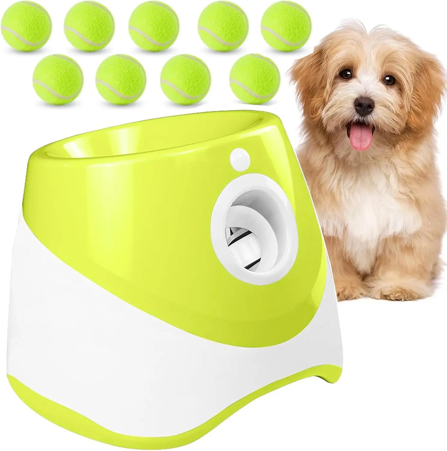 Smart Dog Tennis Ball Launcher - Interactive Training & Play Toy