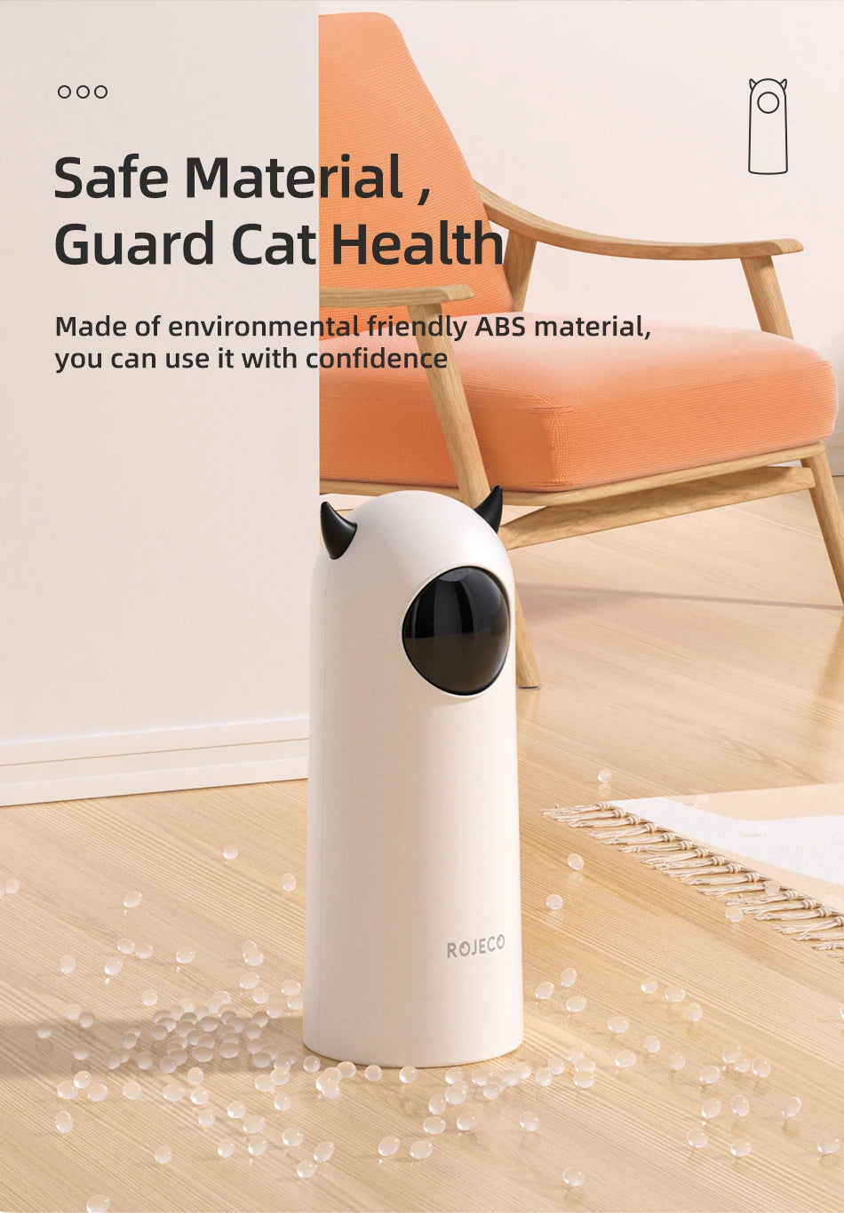 Automatic Cat Laser Toy - Interactive Smart Teasing Light for Pets