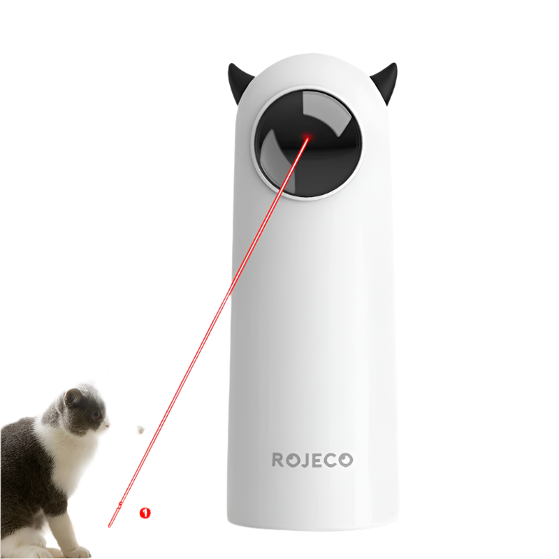 Automatic Cat Laser Toy - Interactive Smart Teasing Light for Pets